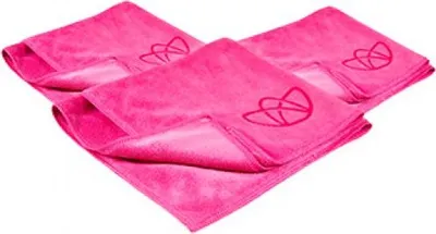 Produktbild von 3 Stück Microfasertücher 40x40cm rosa