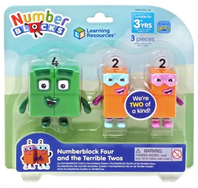 Obrázok produktu pre Learning Resources Numberblock, 3 rok / roky, Viacfarebný