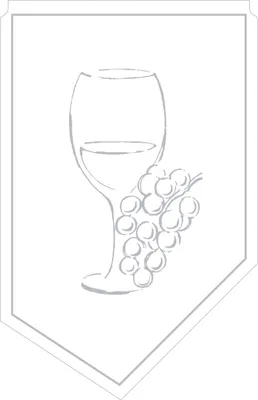 Produktbild von Sovie HORECA Weinmanschette Romeo Silber aus Tissue 9-lagig, 100 x 65 mm, 150 Stück