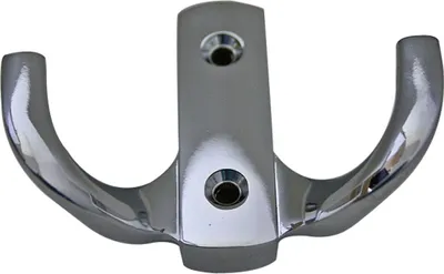 Produktbild von Kleiderhaken Ausführung Chrom glänzend Garderobenhaken Mantelhaken aus Metall