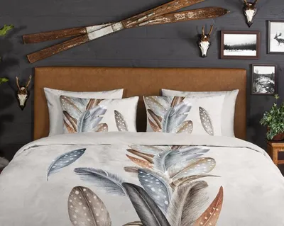 Produktbild von Good Morning Bettbezug "veren" - Sand - (200x200/220 cm) - Baumwolle 100% Flanell