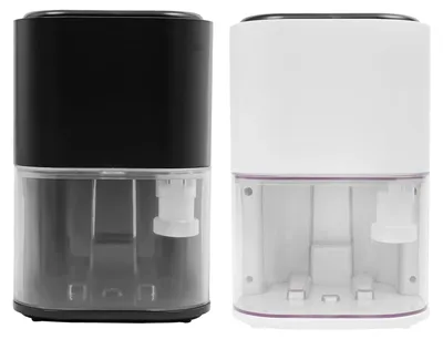 Image de Déshumidificateur électrique, réservoir d'eau de 2 litres, capacité de 500 à 600 ml/jour, noir, prise européenne