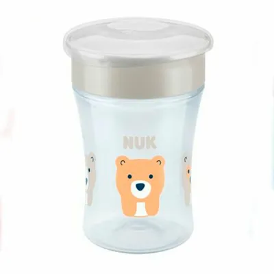 Produktbild von NUK Magic Cup 230ml 360° Trinkrand Auslaufsicher mit Schutzkappe | Trinklernbecher ab 8 Monate