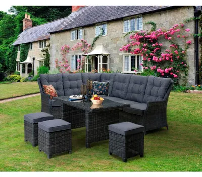 Image de Ensemble de rotin Rojaplast HOUSTON