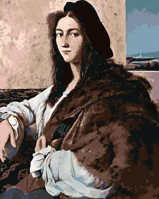 Produktbild von Zuty - Malen nach Zahlen - PORTRÄT EINES JUNGEN MANNES (RAPHAEL), 40x50 cm, ohne Keilrahmen