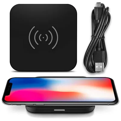 Produktbild von QI Wireless Ladestation für Apple iPhone X Kabellos Charger Induktives Ladegerät