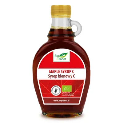 Zdjęcie produktu dla Syrop klonowy C bezglutenowy330g (250ml) BIOPLANET