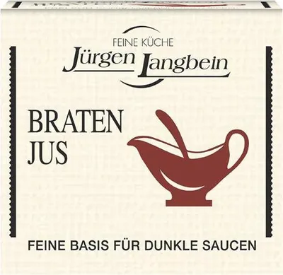 Produktbild von Jürgen Langbein Braten Jus 50 G Packung Glutenfrei Frei von Konservierungsstoffen lt. Gesetz