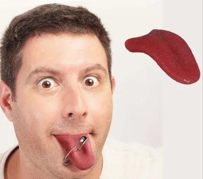 Immagine prodotto di Guirca Latex Zunge 6 Cm Taglia unica