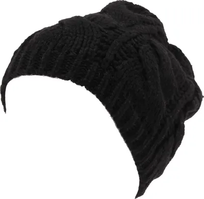 Obrázek produktu pro 8135W cappello donna MARTISSIMA BY MARTA MARZOTTO černá vlněná čepice dámská