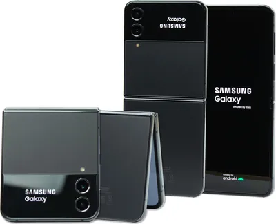 Produktbild von Samsung Galaxy Z Flip4 SM-F721B, 17 cm (6.7"), 8 GB, 128 GB, 12 MP, Android 12, Graphit