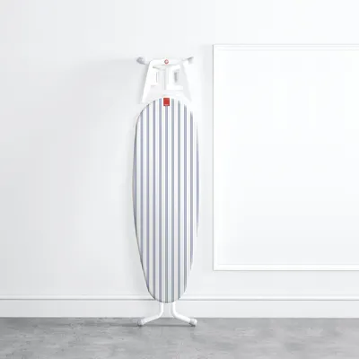 Bügelbrettbezug EasyClip 130x47 cm, 3-lagig, blau-weiß