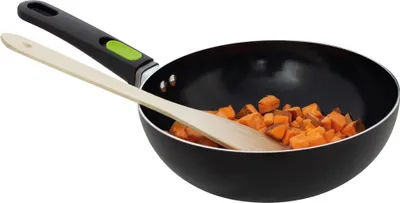 Produktbild von Eurotrail ETKW5521, Rund, Allzweckpfanne, Schwarz, Aluminium, Keramik, Gas, Halogen, Induktion, 24 cm