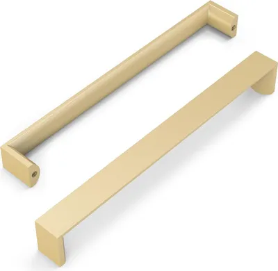 Obrázok produktu pre Mosadzné nábytkové úchytky - 10 kusov - 192 mm - Na nábytok