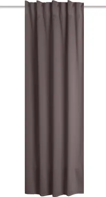 Produktbild von HOME WOHNIDEEN Blacky 225 x 140 cm 1x Verdunklungsschal inkl. 1x Bügelband Stein
