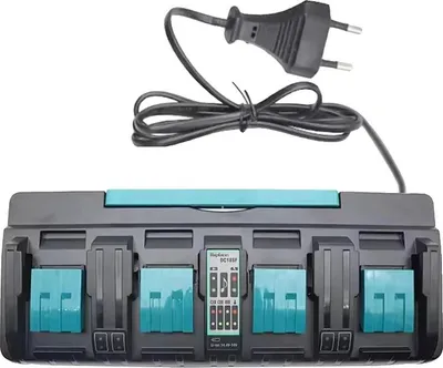 Obrázek produktu pro Nabíječka baterií, USB porty, kompaktní design, EU zástrčka
