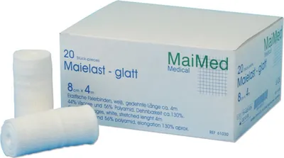 Produktbild von MaiMed Maielast glatt elastische Fixierbinde 10 cm x 4 m