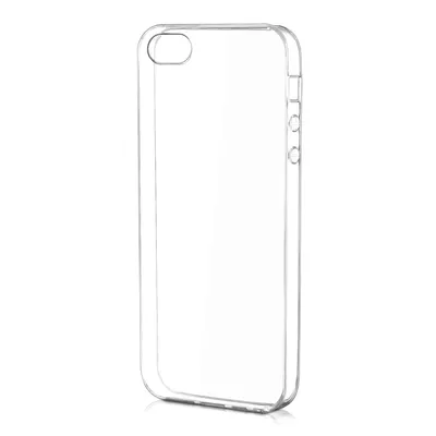 Produktbild von kwmobile Hülle kompatibel mit Apple iPhone SE (1.Gen 2016) / iPhone 5 / iPhone 5S - Silikon Handyhülle transparent - Handy Case in Transparent