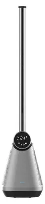 Produktbild von Cecotec EnergySilence 9890 Skyline Bladeless, Haushaltslüfter ohne Lamellen, Dunkles Grau, Flur, 40°, Berührung, Fernbedienung, 15 h