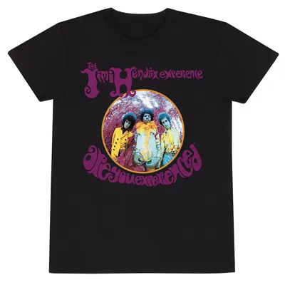Produktbild von Jimi Hendrix - Are You perienced - Black T-Shirt - Größe L