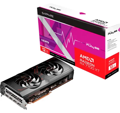 Produktbild von Sapphire PULSE Radeon RX 7700 XT AMD 12 GB GDDR6