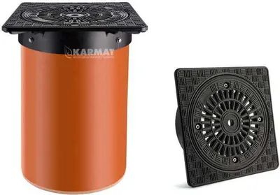 Obrázek produktu pro Teleskopické víko, ø 315, čtvercové, s pozorováním deště