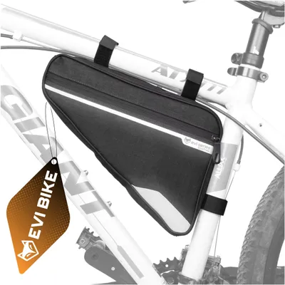 Zdjęcie produktu dla Sakwa rowerowa TORBA na ramę ROWER wodoodporna SASZETKA EVI BIKE EcoTrek