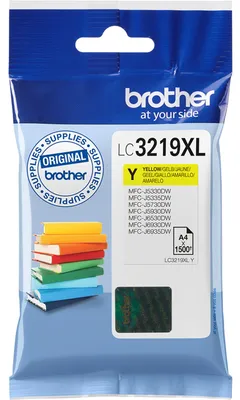 Immagine prodotto di Brother LC3219XLY - XL - Giallo - originale - blister - cartuccia d'inchiostro