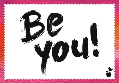 Produktbild von Postkarte MainSpatzen "Be You!"