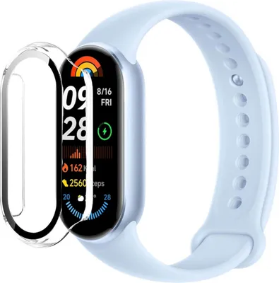 Obrázok produktu pre Puzdro pre Xiaomi Smart Band 9 - Transparentná tvrdá ochrana displeja Phonillico®