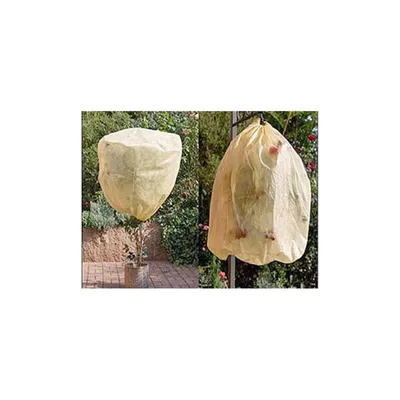 Produktbild von Filmer 25057 Wintervlies-Schutzhaube, 80 x 100 cm, mit Kordelzug, 3er-Set