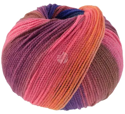 Produktbild von Lana Grossa FARFALLA 100 g Kettengarn aus extrafeiner Wolle 340 m Farbe 001 - Altrosa/Graurosa/Grau/Brombeer/Orange/Rost/Grün/Dunkelgrün