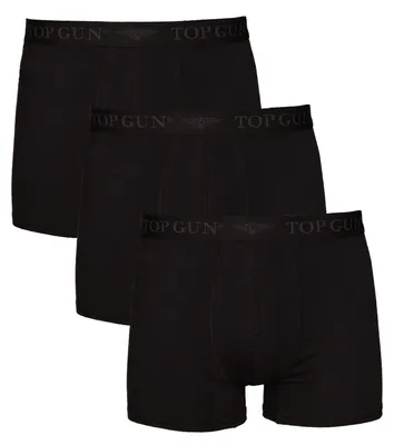 Produktbild von Top Gun Boxershorts 3er Pack TG25027 Herren black XXL