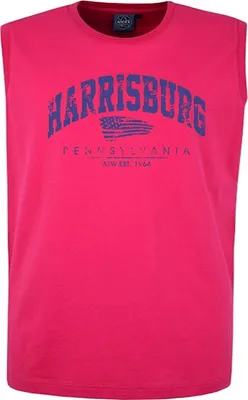 Produktbild von Übergrößen Tanktop Harrisburg Blau AHORN SPORTSWEAR Flame Red 7XL