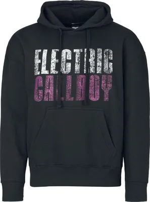 Produktbild von Electric Callboy Kapuzenpullover Herren Pink Brain schwarz XXL