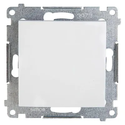 Productafbeelding van Kontakt-Simon DW1A.01/11, Kunststof, Wit, IP20, IP44, 250 V, 16 A, 75 mm