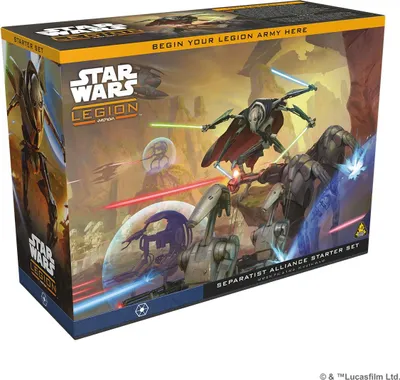 Obrázok produktu pre Star Wars: Legion – Štartovacia sada Aliancie separatistov (EN)