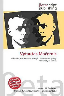 Produktbild von Vytautas Ma¿ernis
