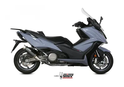 Obrázek produktu pro Mivv SPORT tlumič GPpro SLIP-ON Steel Black pro KYMCO AK550 BJ 2017 >