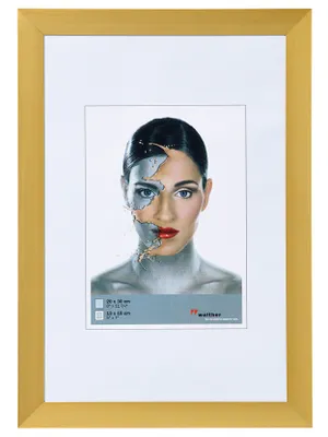 Immagine prodotto di Walther cornice in alluminio Spacy oro 10x15 cm