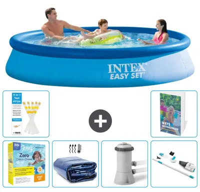 Zdjęcie produktu dla Basen Easy Set okrągły – 366 x 76 cm – 7 elementów  S39