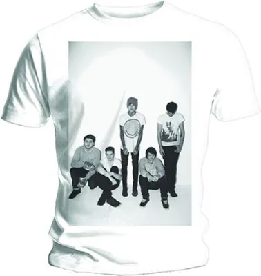 Produktbild von Bring Me The Horizon Group Shot White L T-Shirt