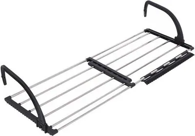 Produktbild von Kompaktes Klappdroogrek für Balkon, 31x39cm, ideal zum Trocknen