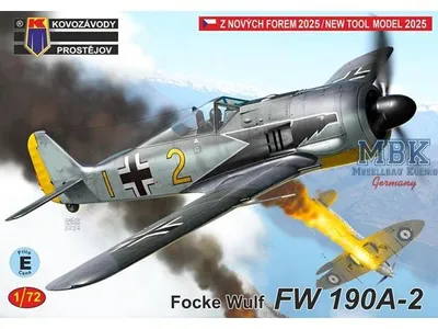 Immagine prodotto di Kovozavody Prostejov KPM72490 Focke Wulf Fw 190A-2