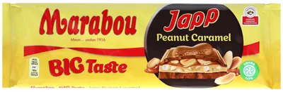 Produktbild von Marabou Big Taste Japp Peanut Caramel 276g