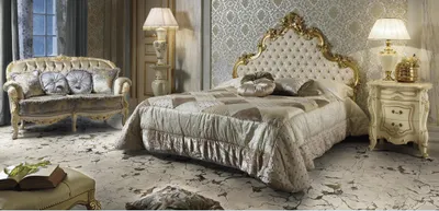 Produktbild von Massivholz Schlafzimmer Designbett Holz Betten Bett Doppelbett Holzbett Möbel