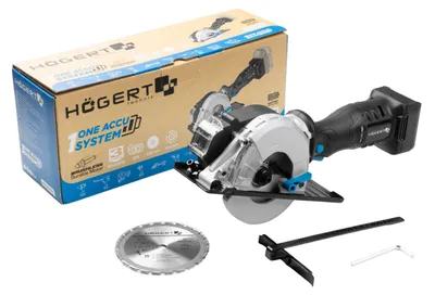 Produktbild von HÖGERT TECHNIK Akku-Handkreissäge Mini 18V OneAccuSystem, bürstenloser Motor, 12