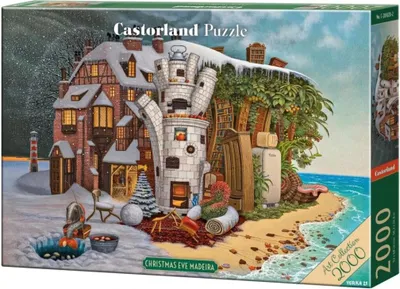 Produktbild von CASTORLAND Puzzle-Kunstsammlung: Eine Nacht auf Madeira 2000 dlc