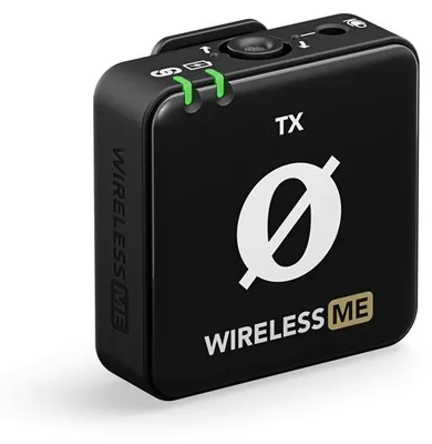Produktbild von RØDE Wireless ME TX, Taschensender, 100 dB, Schwarz, 24-bit / 48 kHz, 100 m, ME RX, Wireless GO II RX, RØDECaster Pro II, RØDECaster Duo / Streamer X