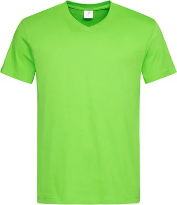 Zdjęcie produktu dla Koszulka męska Stedman ST2300 | Classic V-Neck - Kolor: Kiwi Green - Rozmiar: S